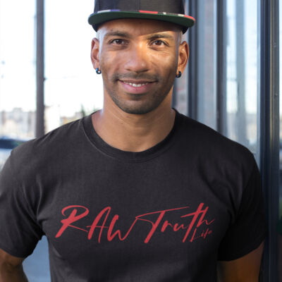 Raw Truth Life Logo Men's T-Shirt Thumbnail