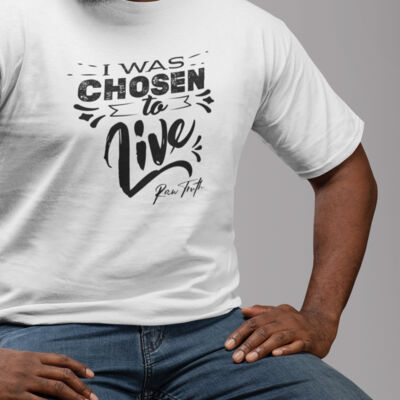 I was Chosen to Live (Black color Design) Thumbnail