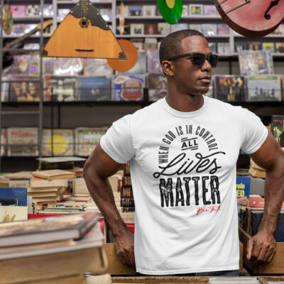 When God is in control all Lives matter (Black art) Thumbnail