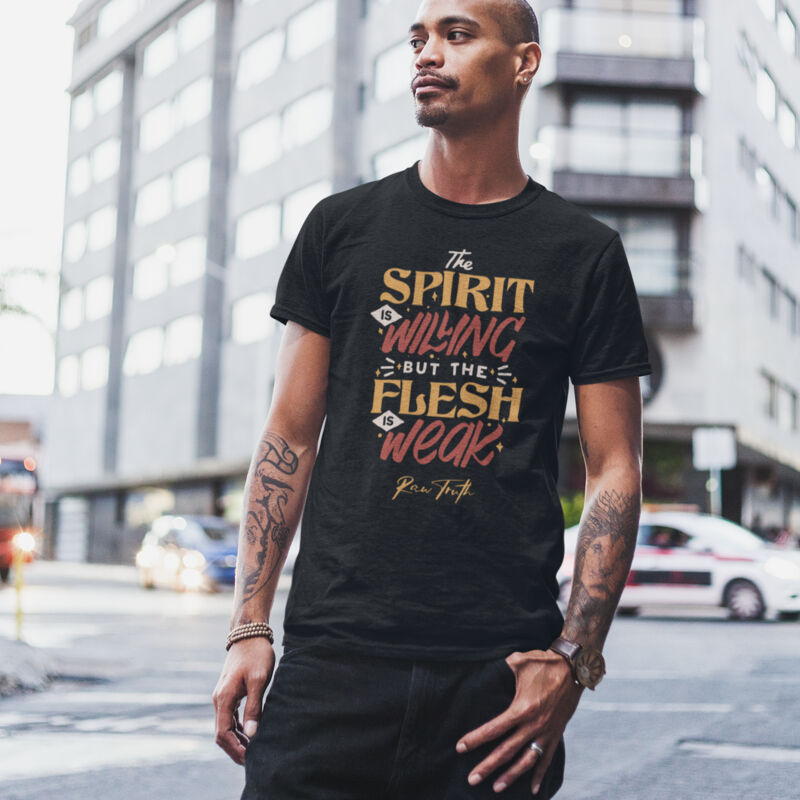 The spirit is willing but the flesh is weak Thumbnail