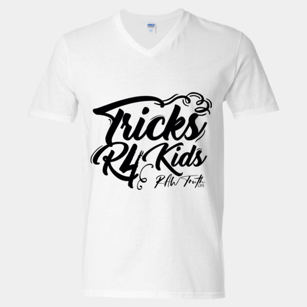 Tricks are for kids V-Neck Thumbnail