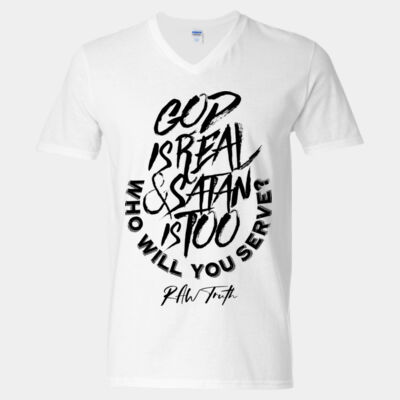 God Is Real V-Neck Thumbnail