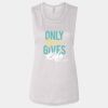 Ladies' Bella Flowy Scoop Muscle Tank Thumbnail